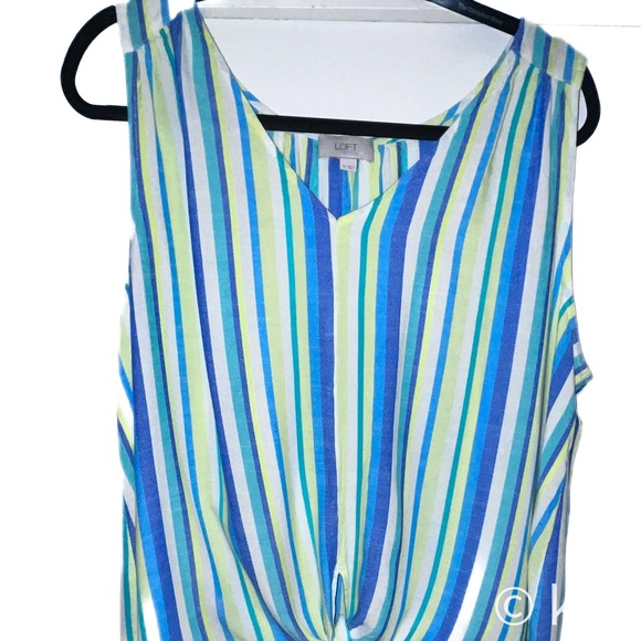 LOFT Outlet Sleeves Button Down Blouse - Picture 3 of 6